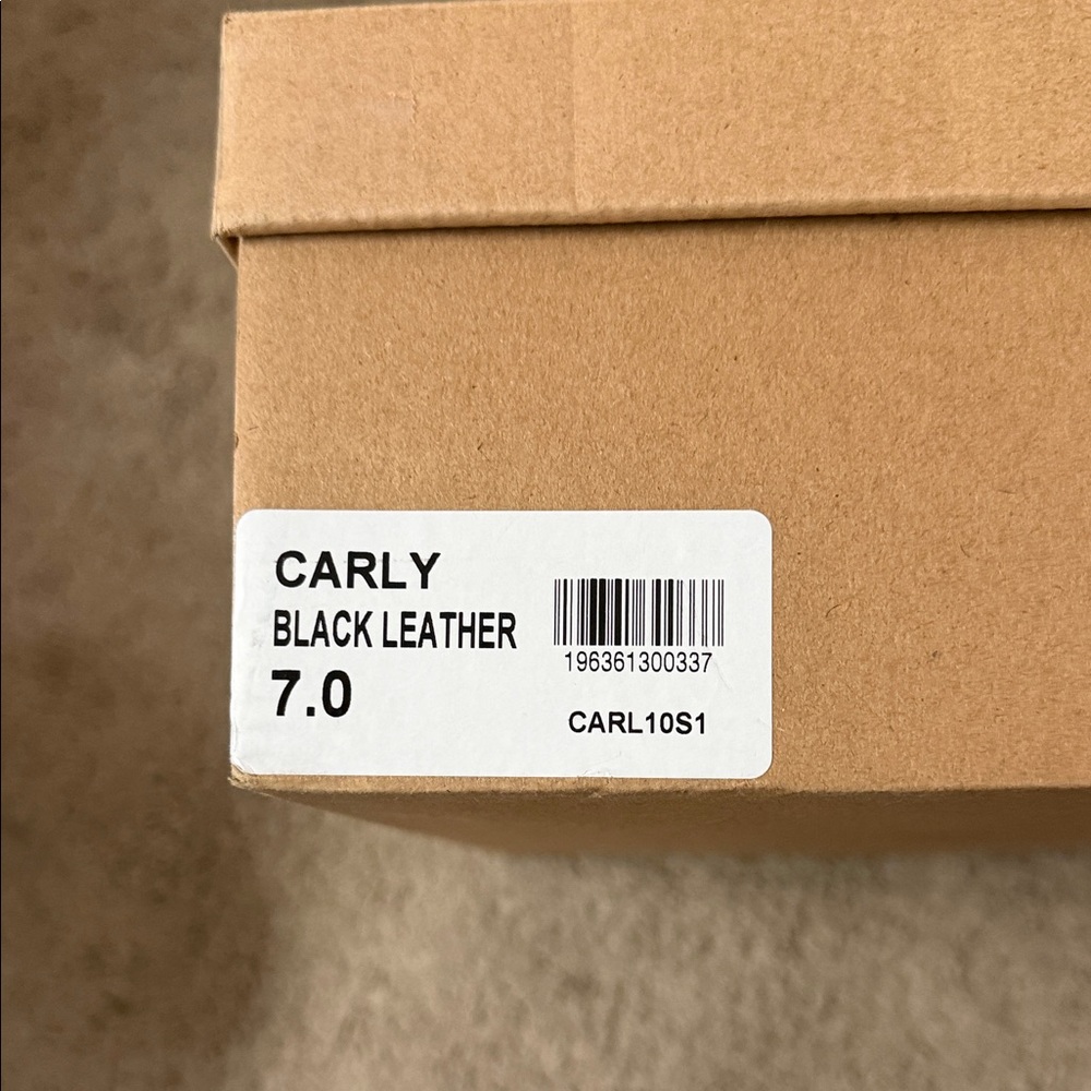 Steve Madden Carly Black Leather Mary Jane Platforms - Picture 9 of 9